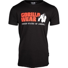 Gorilla Wear pánské tričko s krátkým rukávem Classic t-shirt black