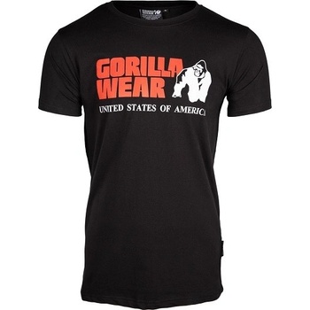 Gorilla Wear pánské tričko s krátkým rukávem Classic t-shirt black