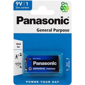PANASONIC Zinc Carbon 9V 1ks 6F22RZ/1BP