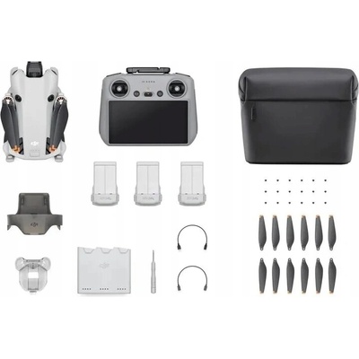 Dron DJI Mini 4 Pro RC2 Fly More Combo 3 baterie s kamerou 4K 249g GPS WIFI