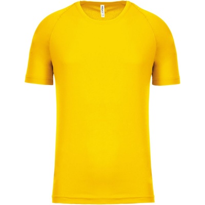 Proact PROACT. PA438 / Мъжка спортна риза с къс ръкав - истинско жълто XS (20P438a2700)