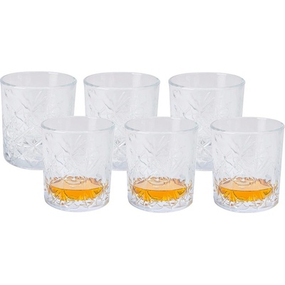 EXCELLENT HOUSEWARE Súprava pohárov na whisky 6 x 340 ml
