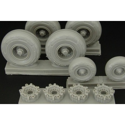 Brengun C-130 Wheels resin set of wheels 1:48