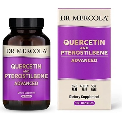 Dr. Mercola Quercetin Pterostilben Advanced 180 kapslí