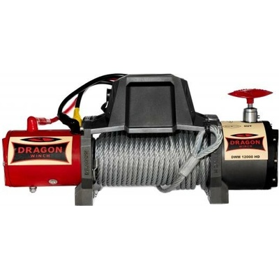 DRAGONWINCH Naviják Dragon Winch Maverick DWM 12000 HD, 24V, Ocelové lano 30m
