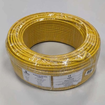 Conneu Инсталационен кабел, екраниран S-FTP, cat 7, жълт, макара 500 метра (5-1771101-500)