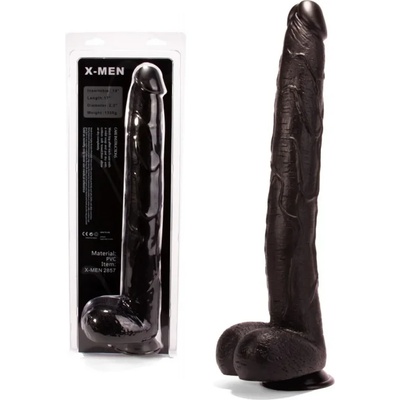 Пенис дилдо с тестиси, супер дълго, 43см. - X-Men Long Dildo (XMEN000033)