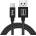 Baseus Data кабел IMAK USB / USB-C QC3.0 2A 1M Черен (IMAK-01-b)