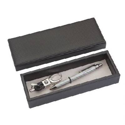 Подаръчен комплект от химикал и ключодържател с лого Mercedes AS0901