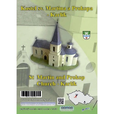 Z-Art Kostel sv. Martina a Prokopa - Karlík 1:150 – Sleviste.cz