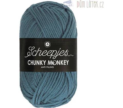 Priadza Chunky Monkey, modrá