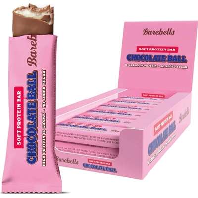 Barebells Soft proteínová tyčinka Chocolate Ball 12 x 55 g
