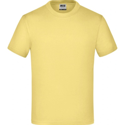 James & Nicholson tričko JN 19 light yellow