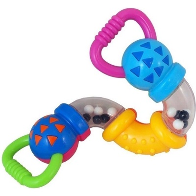 Baby Mix chrastítko zig zag