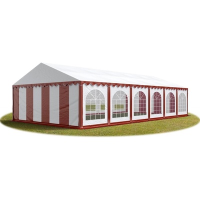 Goleto Párty stan Economy 6 x 12 m červeno-biely