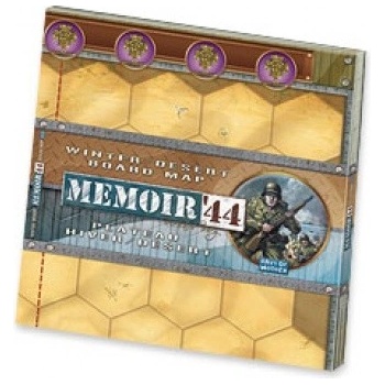 Memoir '44 Winter Desert Board Map