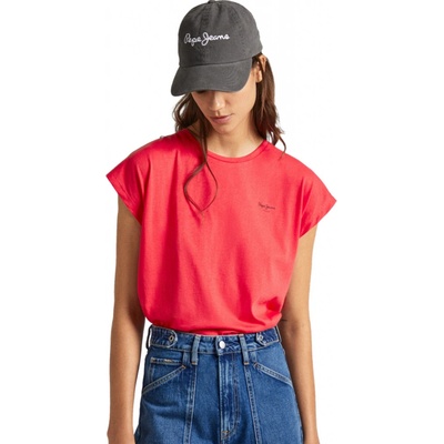 Pepe Jeans dámské tričko BLOOM červené