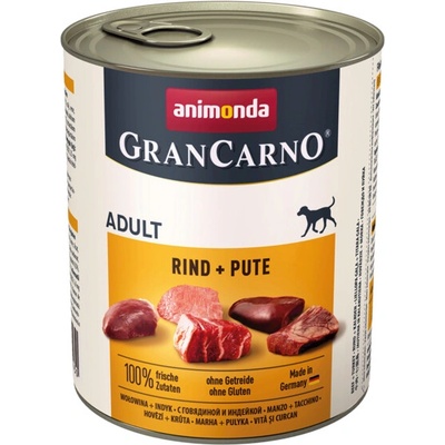 Animonda Gran Carno Original Adult hovädzie + morčacie 800 g