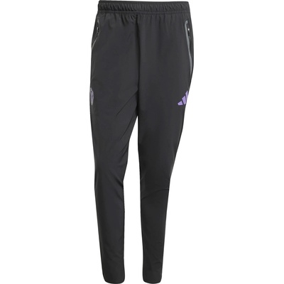 adidas Мъжки анцуг Adidas Manchester United Travel Tracksuit Bottoms 2025 2026 Mens - Black/Purple