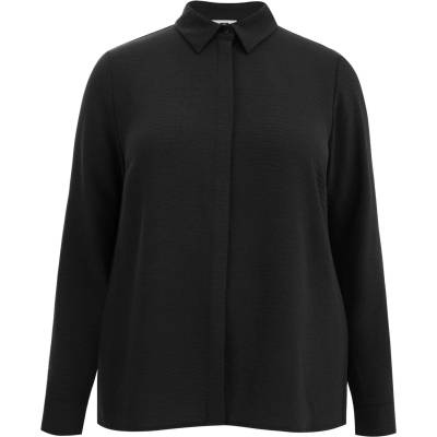WE Fashion Блуза черно, размер 50