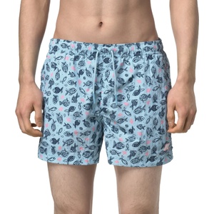 K-Way Мъжки бански слипове K-Way Hazel Graphic Beach Swim brief - Graphic Fishes (050-2433-0112)