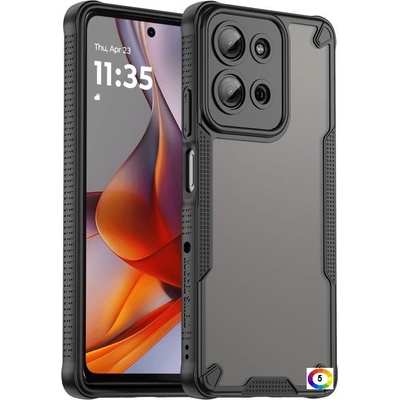 Motorola Moto G75 5G Armor Glaze PC + TPU Калъф и Протектор