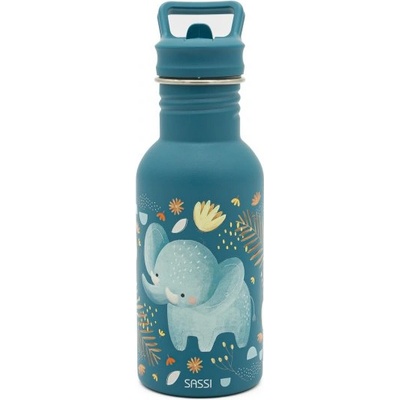 Sassi Бутилка от неръждаема стомана Sassi - Слон, 500 ml (SSSB1075)