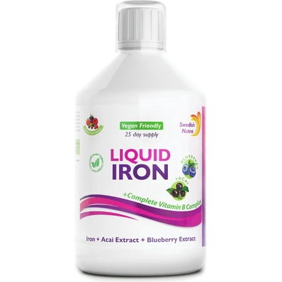 Liquid Iron tekuté Železo s B-komplexom 500 ml