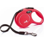 flexi New Classic Tape Red автоматичен лентов повод за кучета - 0.3кг - petstation - 41,07 лв