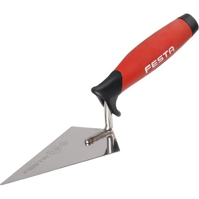 FESTA Lžíce nerez pokrývačská gumová ručka 140mm (31320)