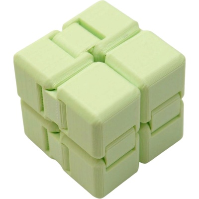 Infinity Cube KIDS – nekonečná kocka pre deti Zelená mätová matná