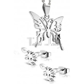 Image 1 of Talitha Комплект дамски бижута " Пеперуди"