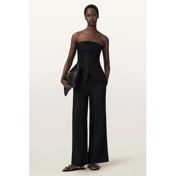 AllSaints блуза с корсет дамска от вискоза CHARLEY (W051QE)