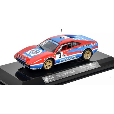 Bburago Ferrari 308 GTB Pioneer 3 Rallye Monte Carlo 1982 1:43