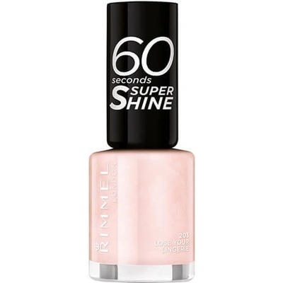 Rimmel London 60 Seconds Super Shine Nail Polish lak na nechty 130 Caramel Candy 8 ml