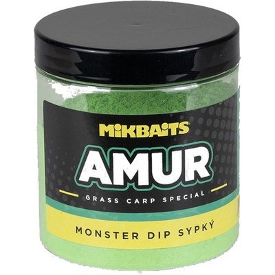 Mikbaits Amur Range Monster práškový Dip 100 g