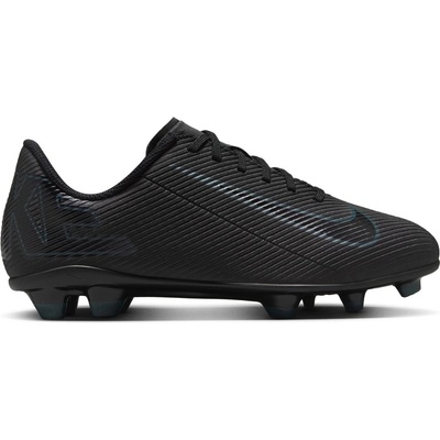 Nike Юношески футболни бутонки Nike Mercurial Vapor 16 Club Junior Firm Ground Football Boots - Black/Green