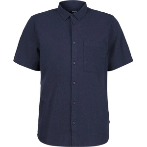 Stoic Мъжка риза с копчета Stoic Hemp54 BjurholmSt. S/S Shirt - Space Blue (216-6096-0811)