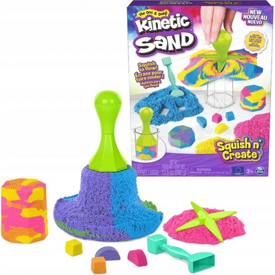 Kinetic Sand Squish N Create – Zboží Mobilmania