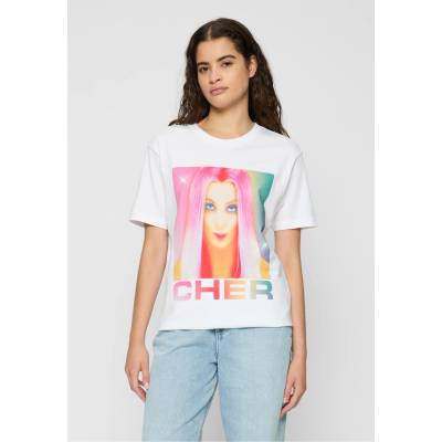 MERCHCODE Тениска Cher Prisma Tee white XXLUB-MC856-00220 - , размер S