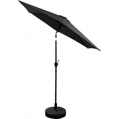 Aga Záhradný slnečník 300 cm MR2026 Tmavo sivý