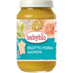 Babybio Био зеленчуково пюре Babybio - Със сьомга и ориз, 8 м+, 200 g (3288130510119) - baby