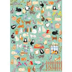 Gibsons - Puzzle The Art File: Cat's Life - 1 000 piese
