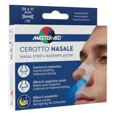Master Aid Nosní náplasti 56 x 17 mm 10 ks