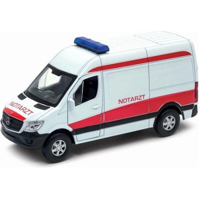Welly Mercedes-Benz Sprinter Panel Van NOTARZT 1:34