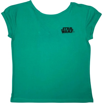 EPlus Дамска тениска - Междузвездни войни зелена Размер - Възрастни: S