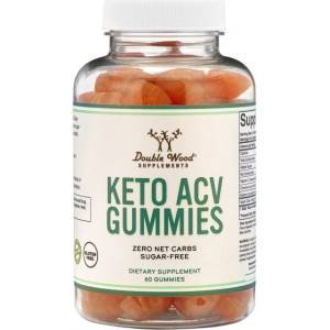 Double Wood Supplements Keto ACV Gummies [60 желирани бонбони]