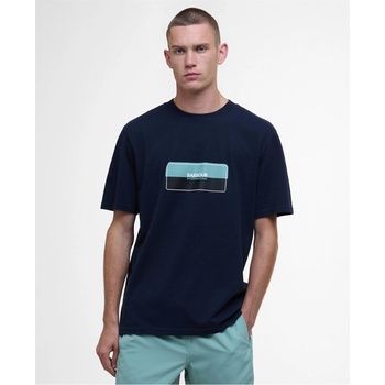 Image 1 of Barbour International Тениска Barbour International Lozenge T-Shirt - Saph Navy NY73