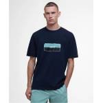 Barbour International Тениска Barbour International Lozenge T-Shirt - Saph Navy NY73