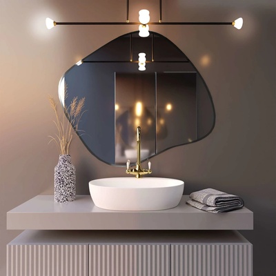 Baltica Design Tiny Border Contorno III 100x86 cm čierna 5903003185390
